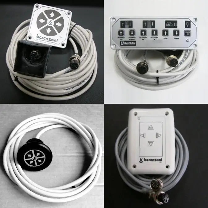 Besenzoni 4-Way Manual Control Panel with Extension Cable (BES 888)