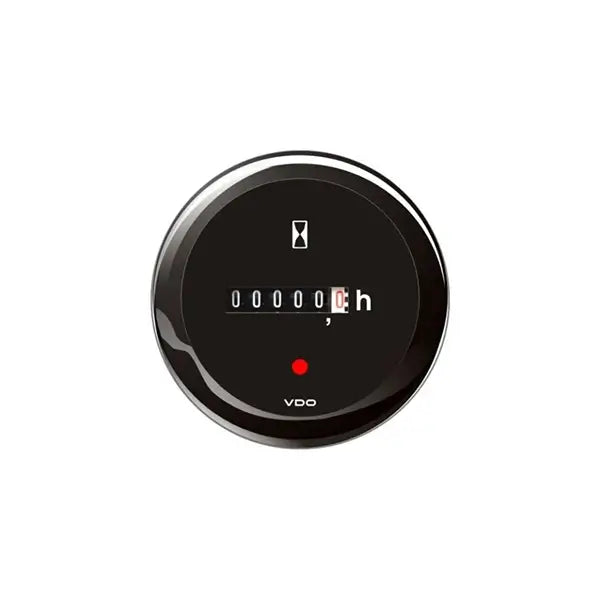 Horímetro VDO A2C59512453 – Mostrador Preto Ø52mm
