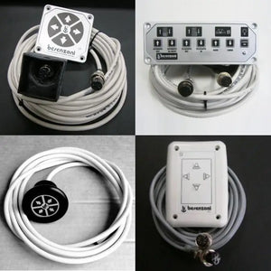 Besenzoni 4-Way Manual Control Panel with Extension Cable (BES 888)