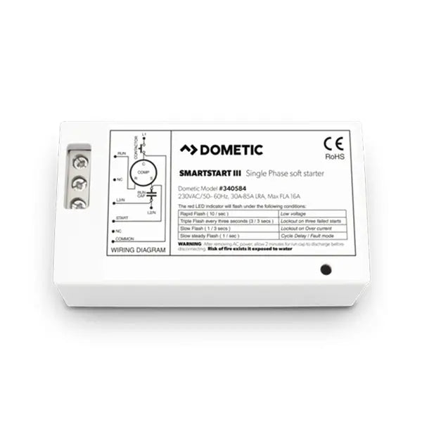 Módulo Dometic SmartStart™ – Redutor de Picos de Corrente para Ar-Condicionado Náutico